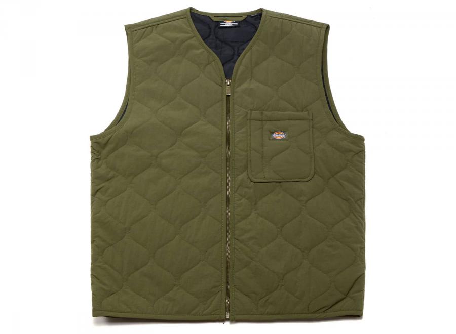 Dickies Thorsby Liner Vest Military Green - Dickies