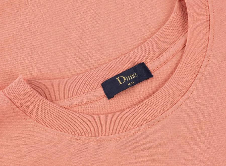Dime Classic Small Logo Tshirt Pink Clay - Dime