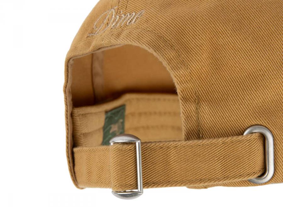 Dime Cursive Low Pro Cap Wheat / Green - Dime