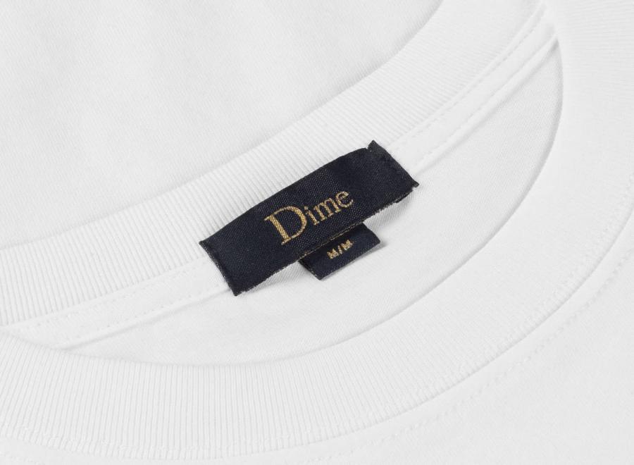 Dime Skateshop Tshirt White - Dime
