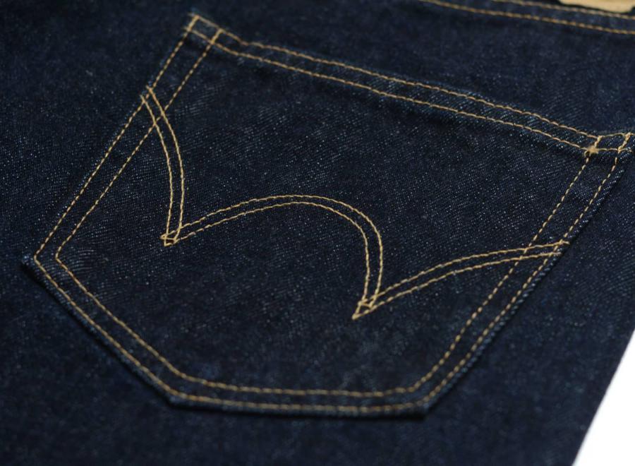 Edwin Regular Tapered Kurabo Recycle Denim Selvage Rinsed I030675 - Edwin