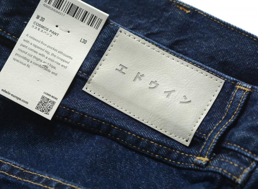 Edwin Cosmos Pant Arctic Blue Dark Marble Wash I034926 - Edwin