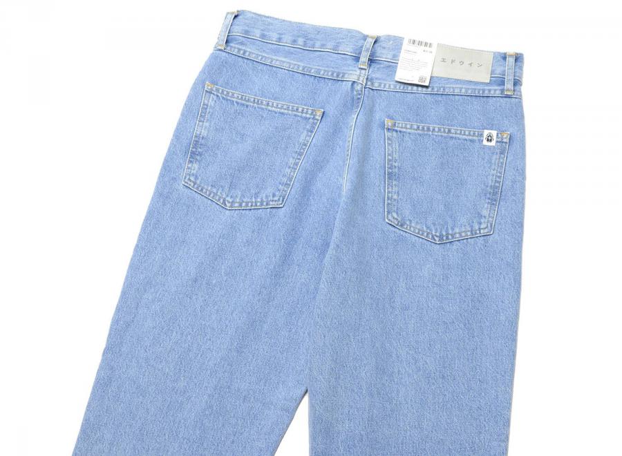 Edwin Cosmos Pant Artic Blue Heavy Bleach Wash I034926 - Edwin