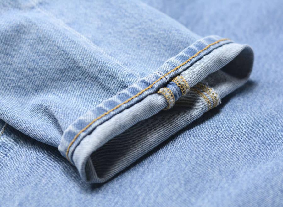 Edwin Cosmos Pant Artic Blue Heavy Bleach Wash I034926 - Edwin
