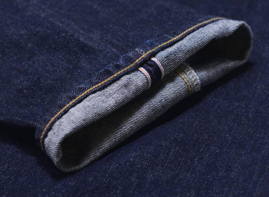 Edwin Loose Fit Kurabo Denim Red Selvage Blue Rinsed I034256 - Edwin