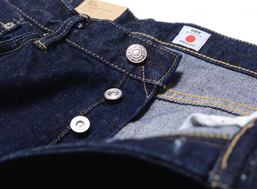 Edwin Loose Fit Kurabo Denim Red Selvage Blue Rinsed I034256 - Edwin