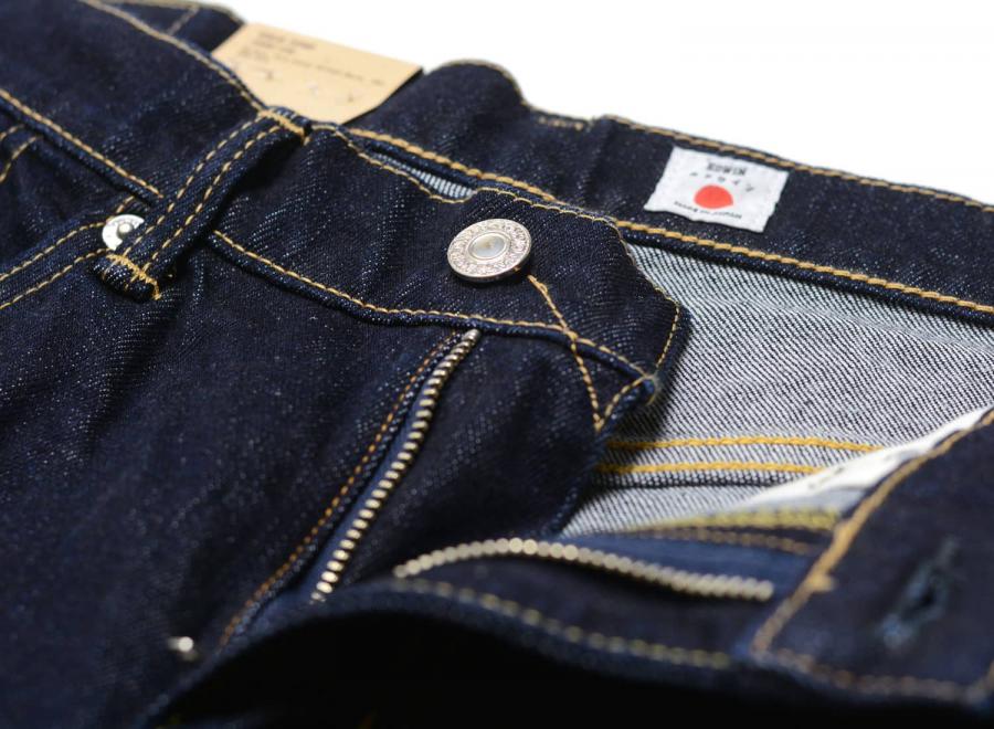 Edwin Regular Tapered Kaihara Stretch Denim Blue Rinsed I032057 - Edwin