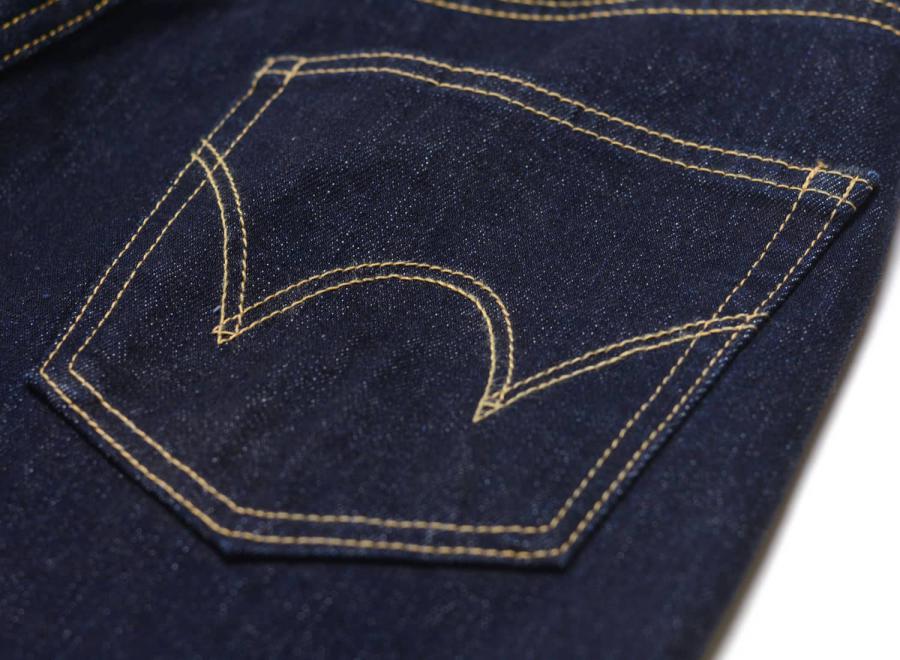 Edwin Regular Tapered Kaihara Stretch Denim Blue Rinsed I032057 - Edwin