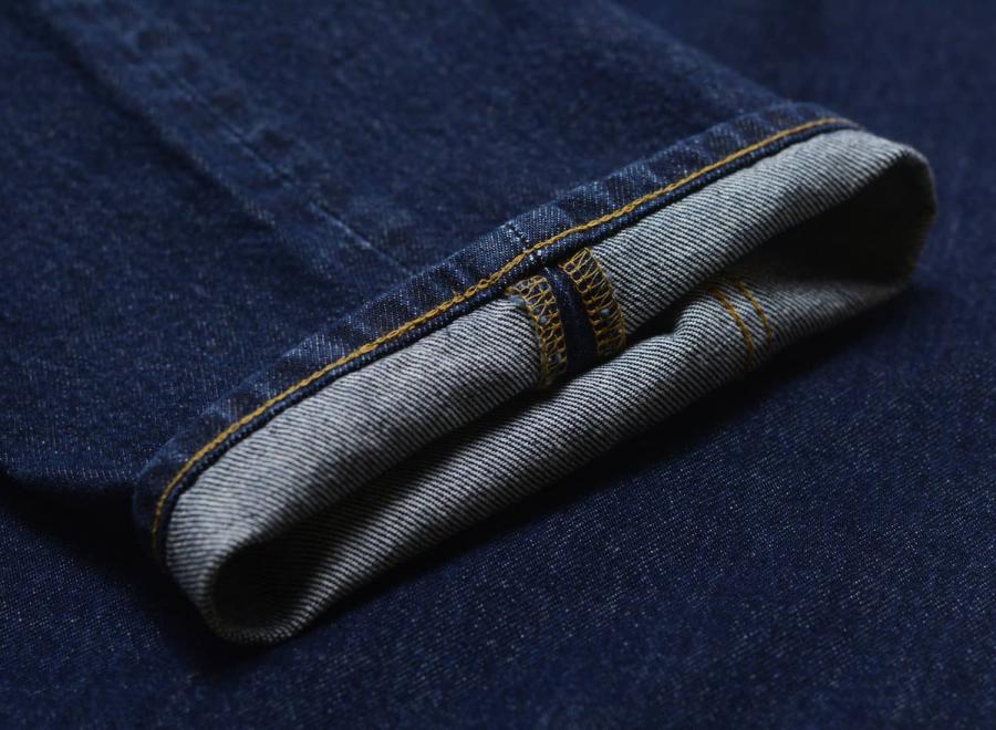 Edwin Tyrell Pant Arctic Blue Denim Blue Dark Marble Wash I032557 - Edwin