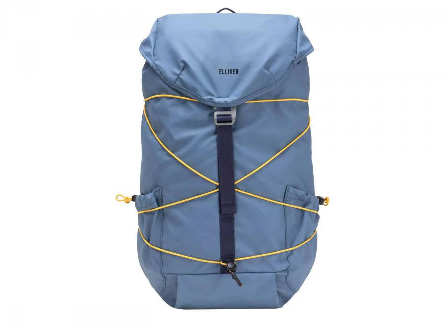 Elliker Wharfe Flap Over Backpack 22L Steel Blue - Elliker