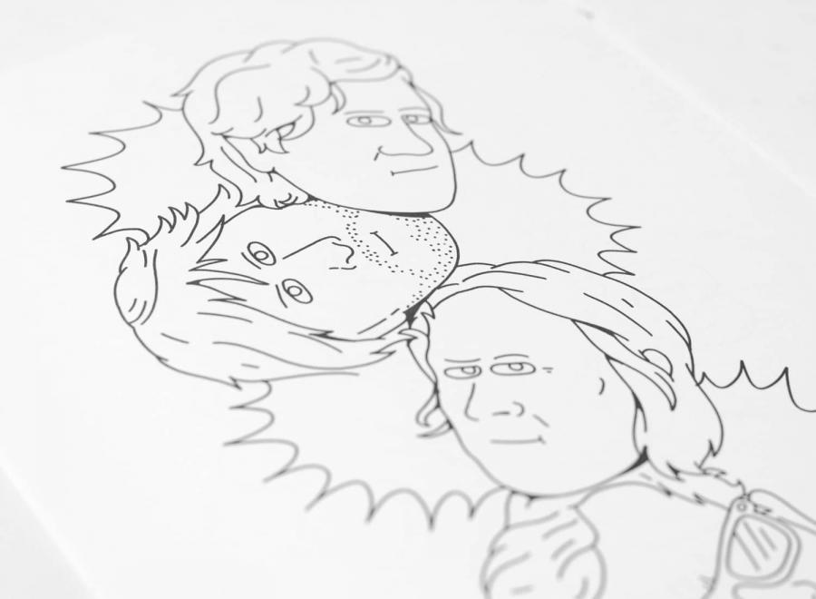 French Touch Coloriage - Rap Coloriage