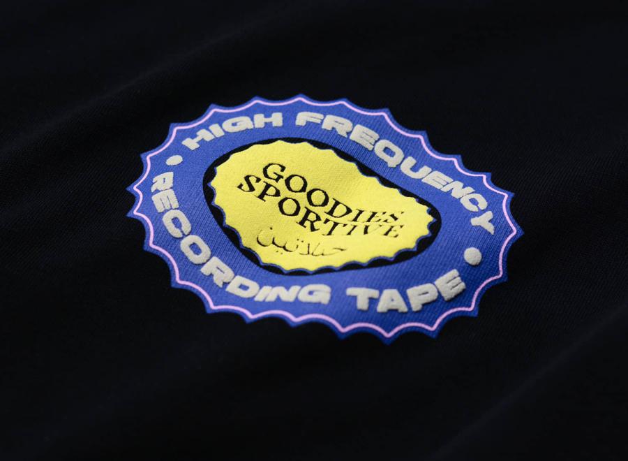 Goodies Sportive Recording Tape Tee - Goodies Sportive