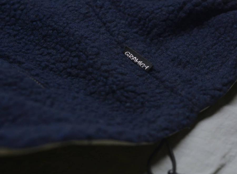 Gramicci Reversible Sherpa Jacket Navy / Grey G5FU-J014 - Gramicci