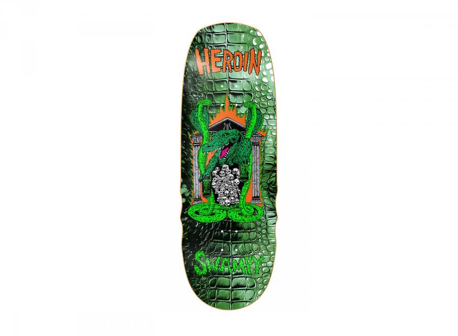 Heroin Skateboards Swampy Knock Off Deck - Heroin Skateboards