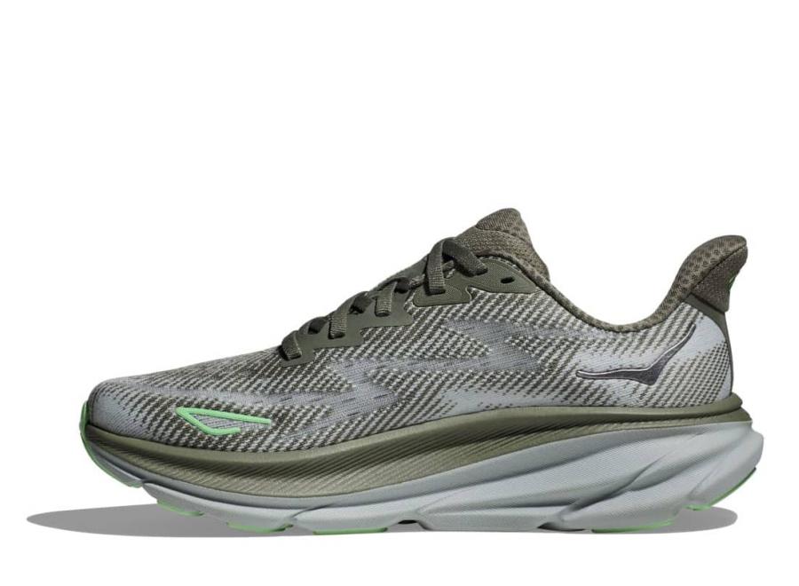 Hoka Clifton 9 Olive Haze / Mercury - Hoka