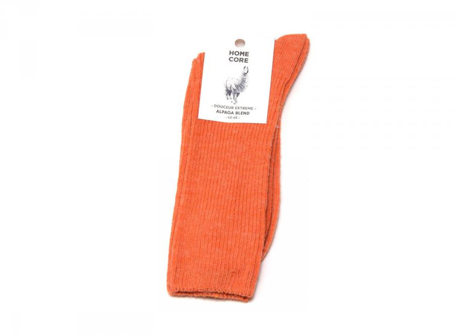 Homecore Alpaca Blend Socks Mountain Bordeaux - Homecore