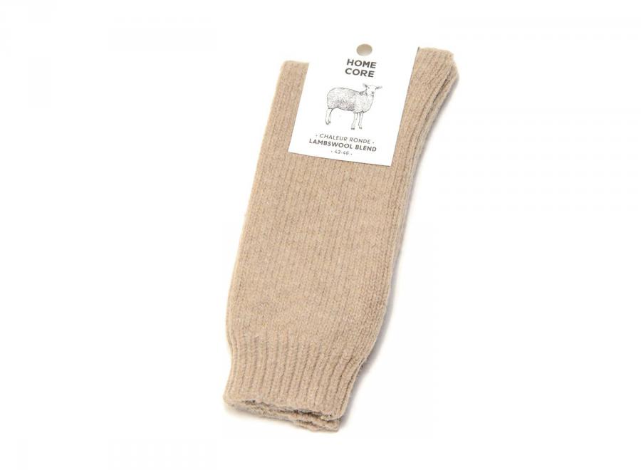 Homecore Wool Socks Rustic Beige 1-205-726 - Homecore