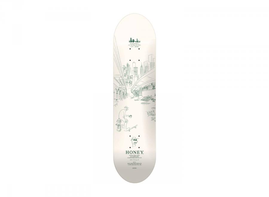 Honey Brooklyn Deck Natural / Forest Green - Honey Skateshop