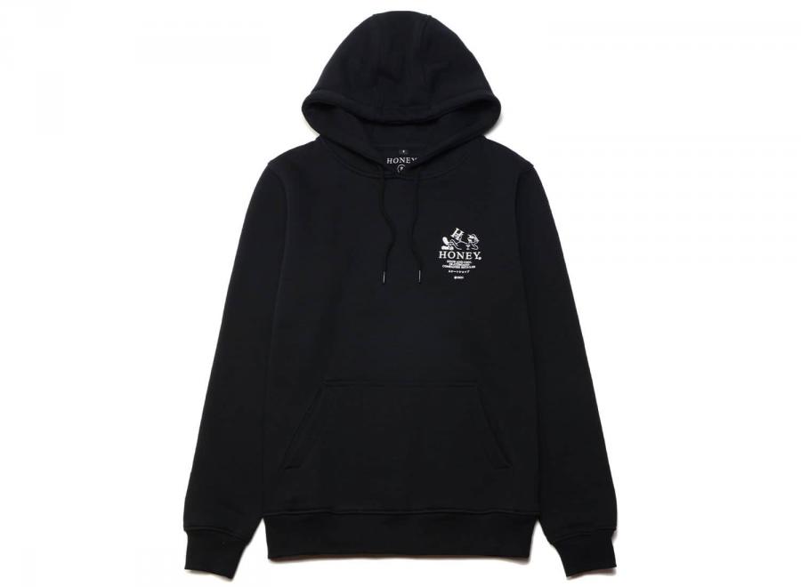 Honey Neighborhood Hoodie Black - Honey Skateshop