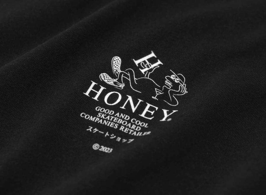 Honey Neighborhood Tee Black - Honey Skateshop