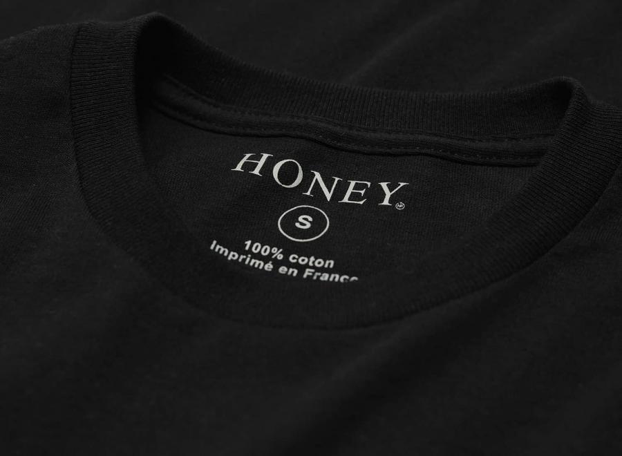 Honey Neighborhood Tee Black - Honey Skateshop