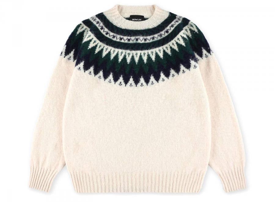 Howlin By Morrison Magician in the Mountain Pullover Ecru - Howlin By Morrison