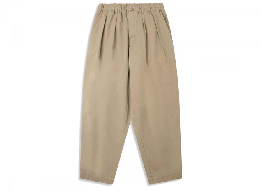 Kestin Clyde Pant Light Khaki Cotton Twill - Kestin