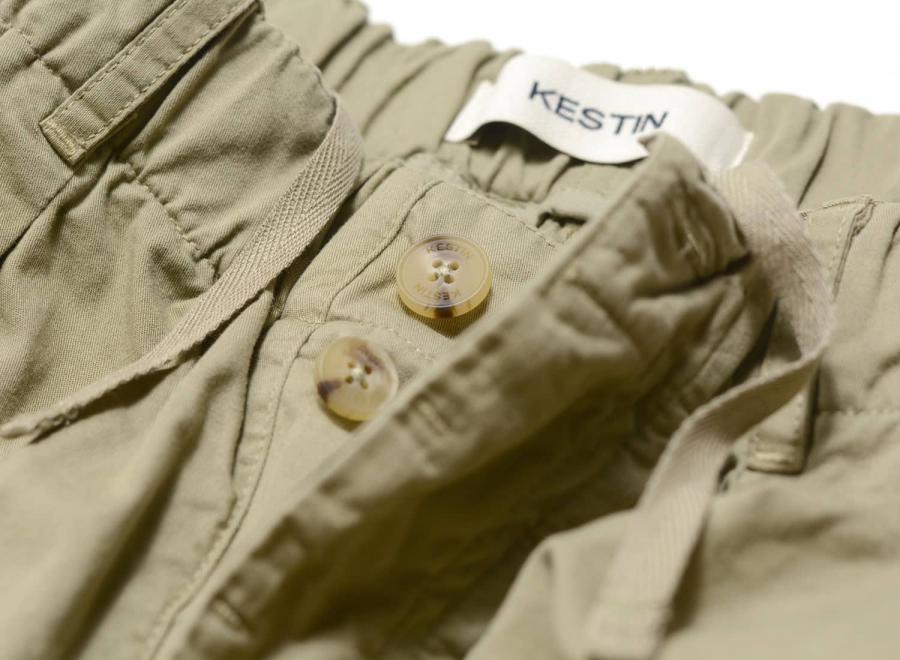 Kestin Clyde Pant Light Khaki Cotton Twill - Kestin