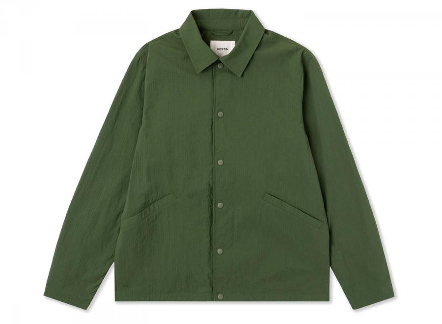 Kestin Oakley Coach Jacket Collegiate Green Ripstop KHOU24SS26-01-GRE - Kestin