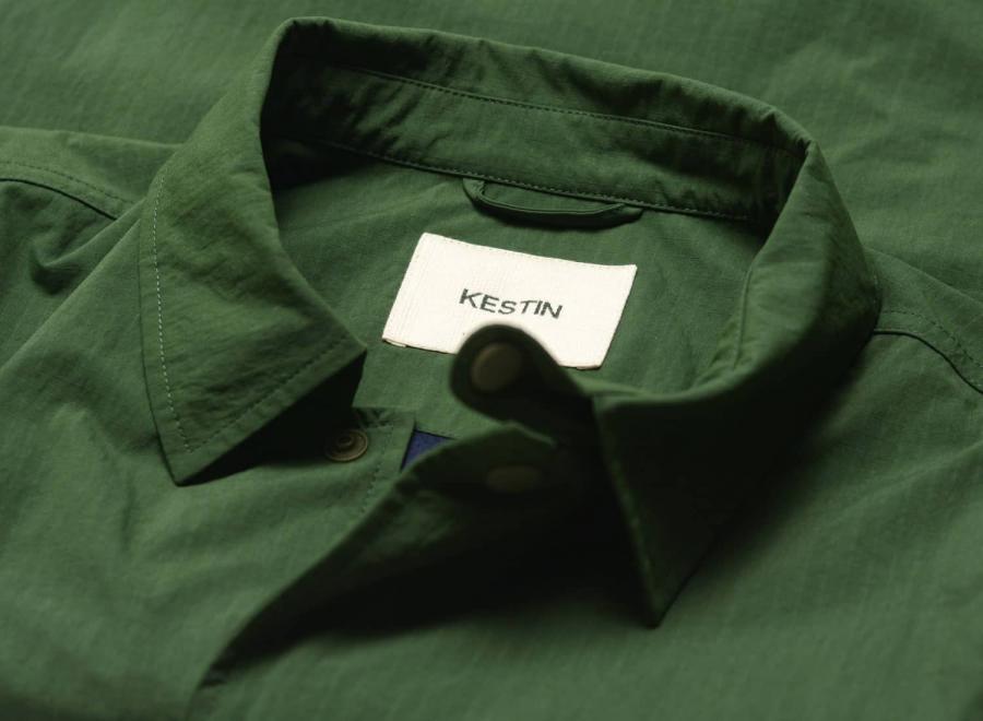 Kestin Oakley Coach Jacket Collegiate Green Ripstop KHOU24SS26-01-GRE - Kestin