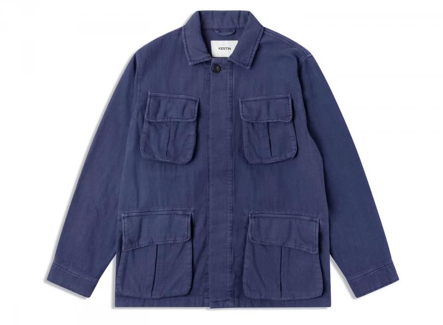 Kestin Tyndrum Field Jacket Navy Slub KHOU28SS26-01-NVY - Kestin