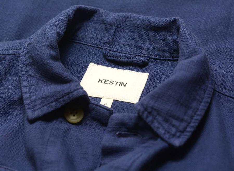 Kestin Tyndrum Field Jacket Navy Slub KHOU28SS26-01-NVY - Kestin