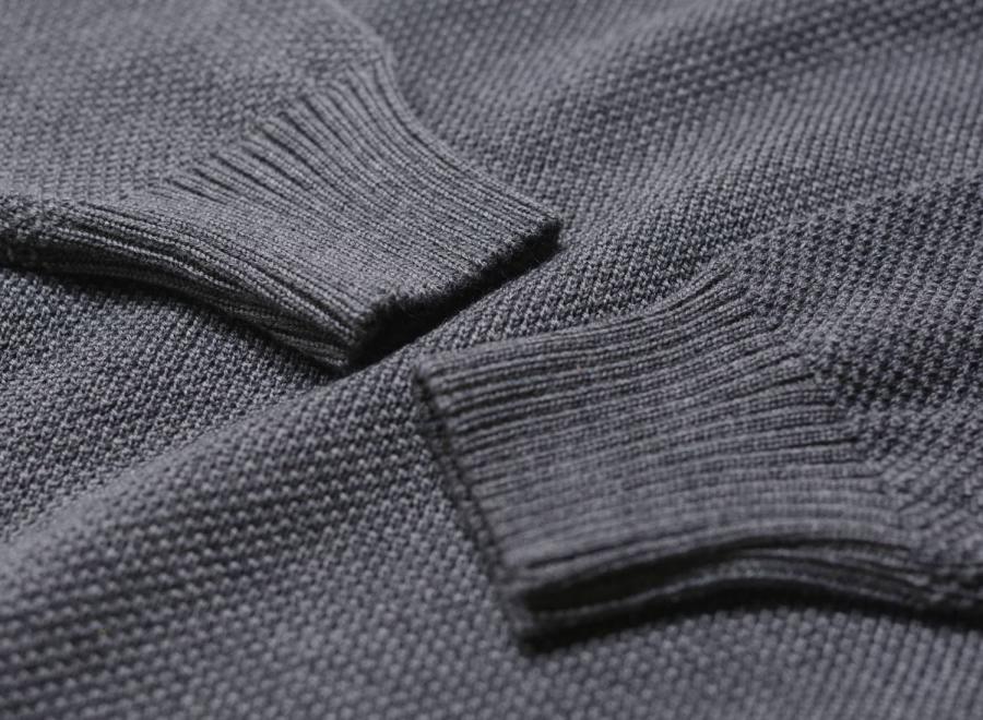 Les Ateliers Reunis Pull Mess Merinos Gris - Les Ateliers Réunis