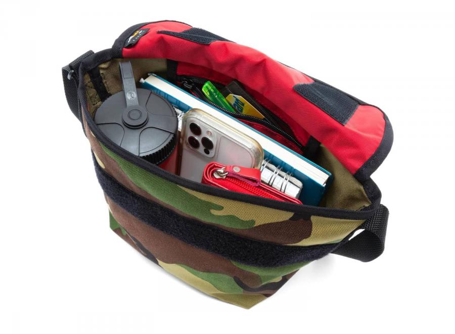 Manhattan Portage Nylon Messenger Bag Camouflage - Manhattan Portage