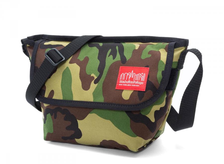 Manhattan Portage Nylon Messenger Bag Camouflage - Manhattan Portage