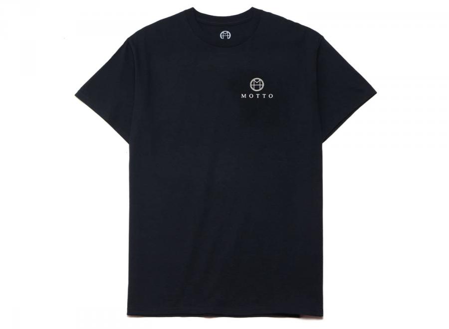 Motto Logo Tee Camo Black - Novoid Plus