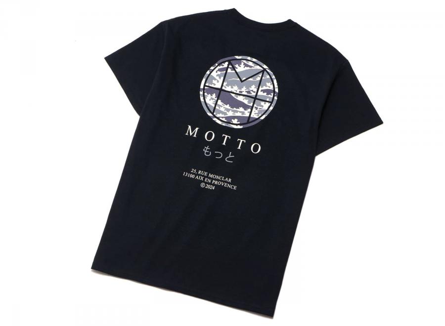 Motto Logo Tee Camo Black - Novoid Plus