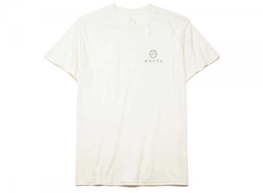 Motto Logo Tee Mermaid Natural - Novoid Plus