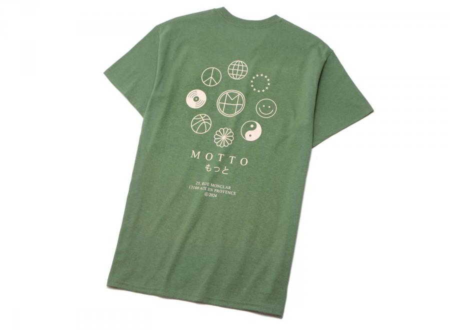 Motto Logo Tee Symbolism Military - Novoid Plus