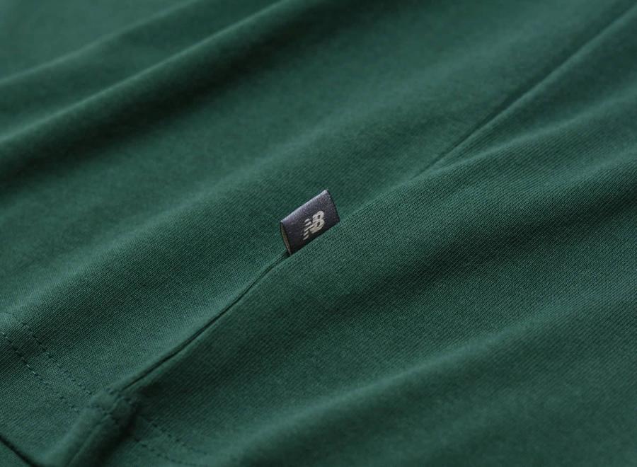 New Balance Athletics Relaxed Archive Walk Tshirt Green MT43553 - New Balance