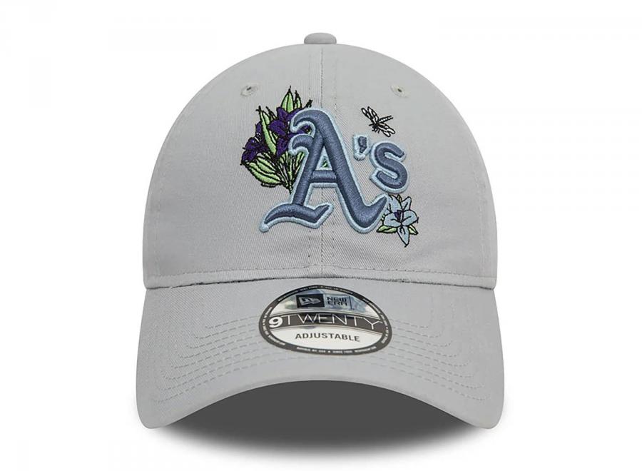 New Era 9TWENTY Oakland Athletics MLB Floral Grey 60503562 - New Era