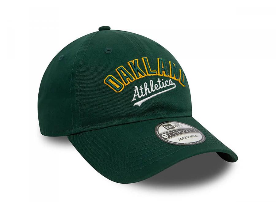 New Era 9TWENTY Oakland Athletics MLB Wordmark Green 60503513 - New Era