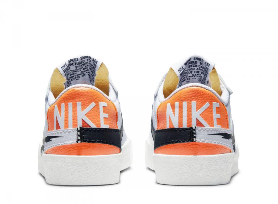 Nike Blazer Low Jumbo Glitch Swoosh Magma Orange DV6484-100 - Nike