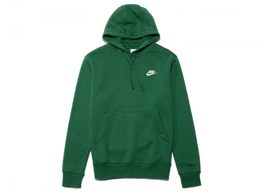Nike Club Fleece Hoodie Forest Green BV2654-341 - Nike