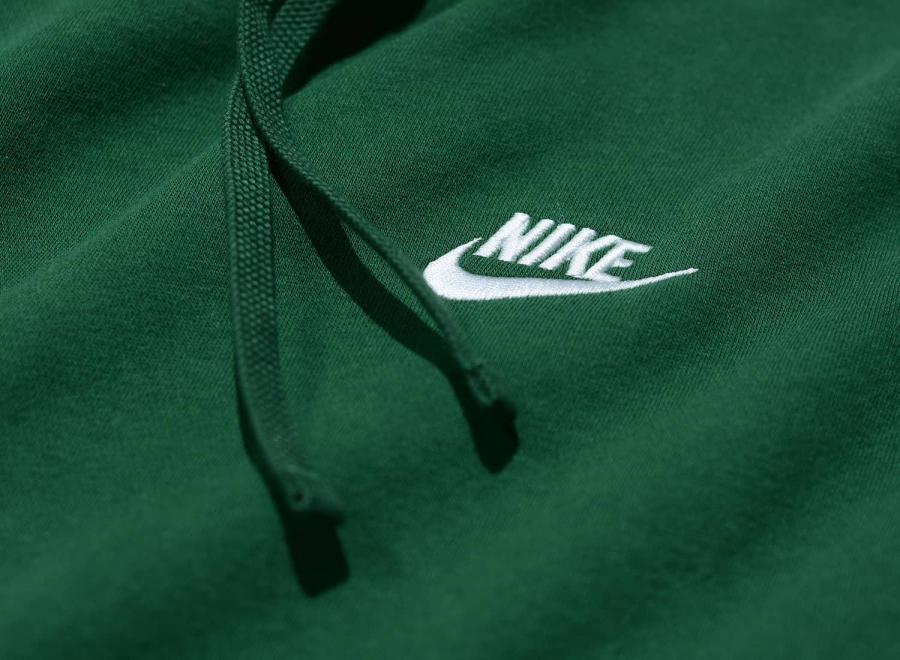 Nike Club Fleece Hoodie Forest Green BV2654-341 - Nike