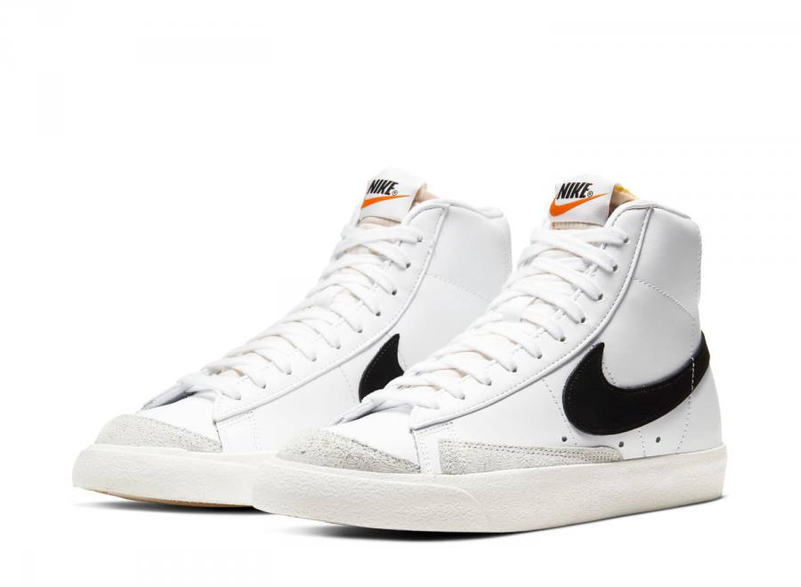 Nike W Blazer Mid 77 White / Black CZ1055-100 - Nike