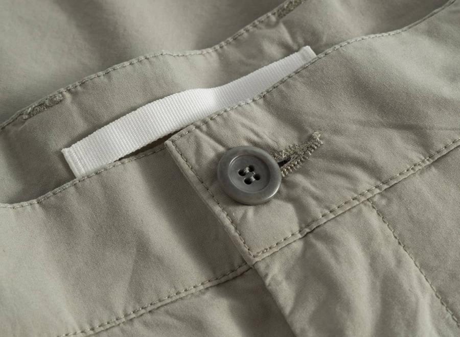 Norse Projects Benn Relaxed Typewriter Pleated Short Clay - Norse Projects