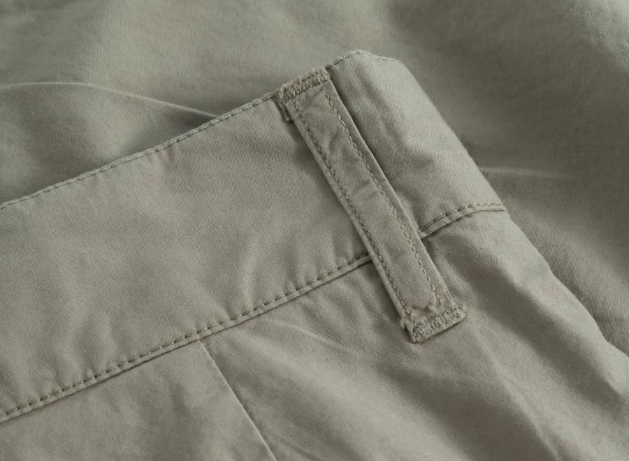 Norse Projects Benn Relaxed Typewriter Pleated Short Clay - Norse Projects