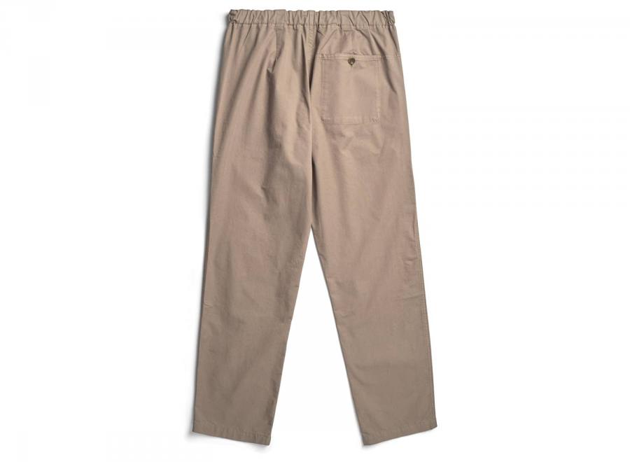 Norse Projects Ezra Regular Mineral Dyed Fine Twill Trousers Walnut - Norse Projects
