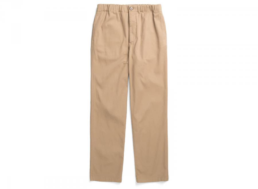 Norse Projects Trysil Regular Organic Stretch Twill Trouser Utility Khaki - Norse Projects